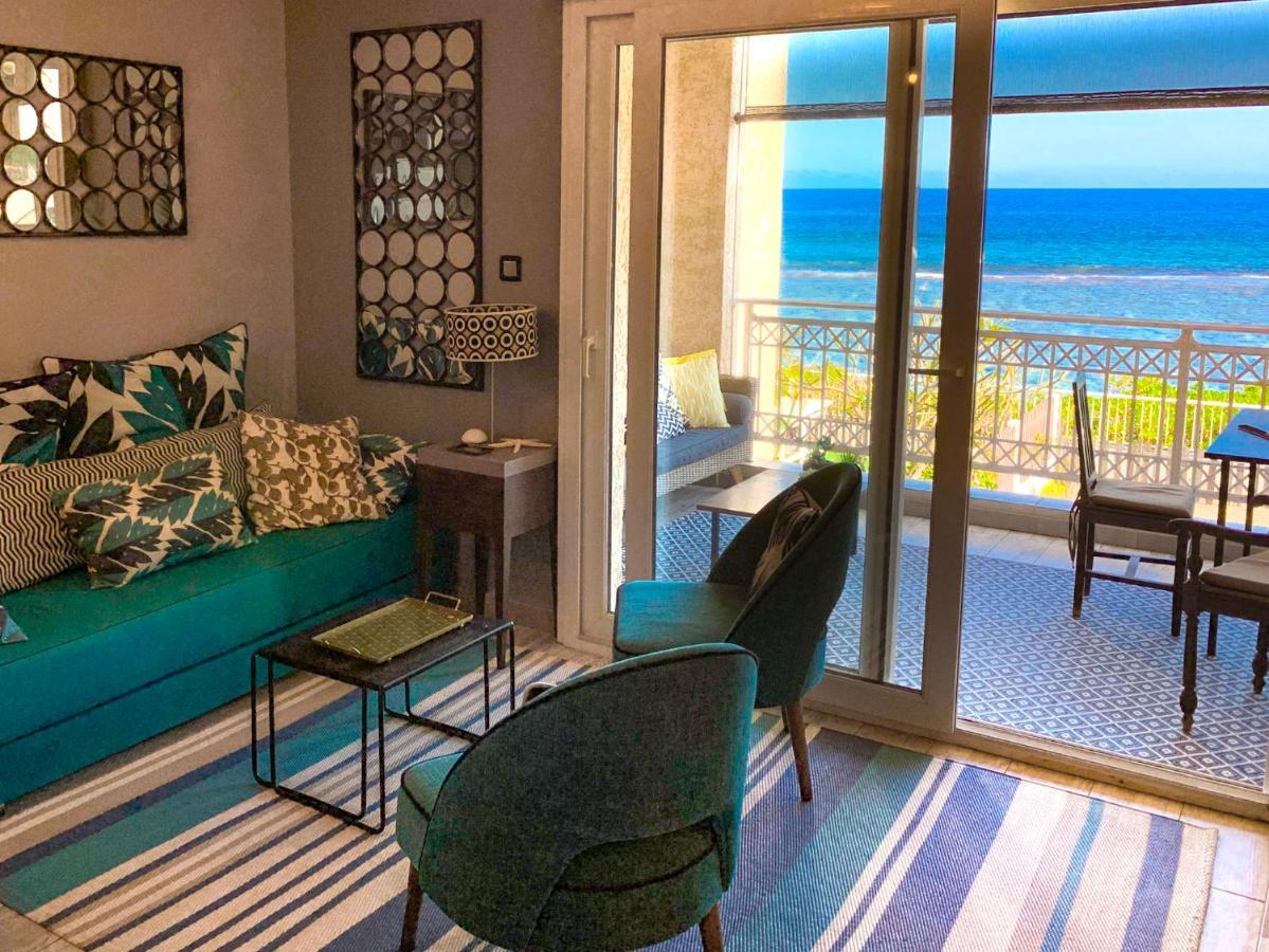 Le Petrel Blanc - Appartement Sur La Plage De La Souris Blanche Trois Bassins 외부 사진
