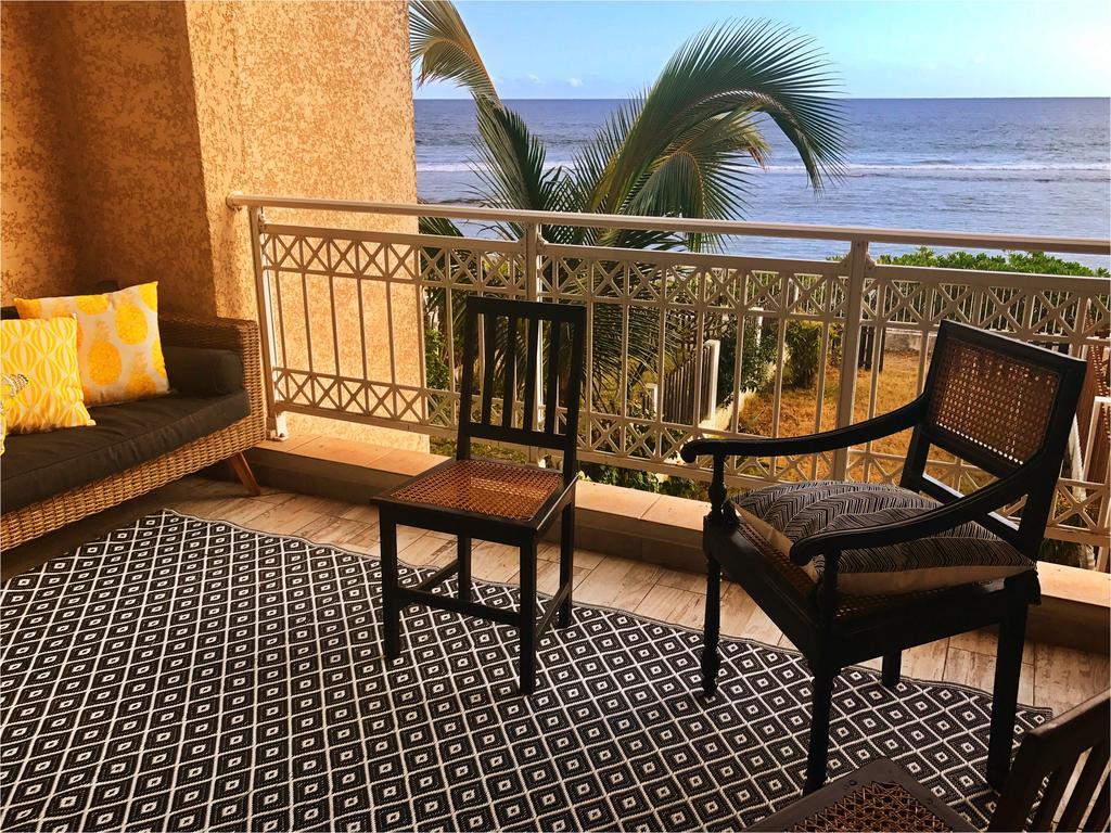Le Petrel Blanc - Appartement Sur La Plage De La Souris Blanche Trois Bassins 외부 사진