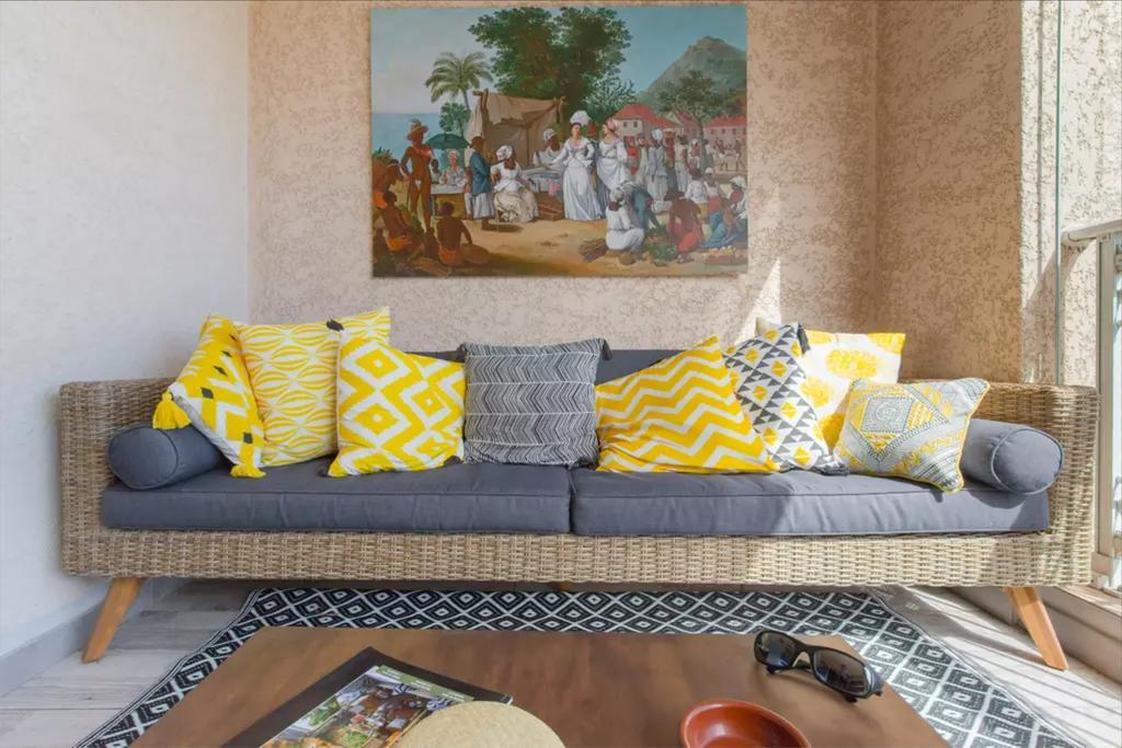 Le Petrel Blanc - Appartement Sur La Plage De La Souris Blanche Trois Bassins 외부 사진