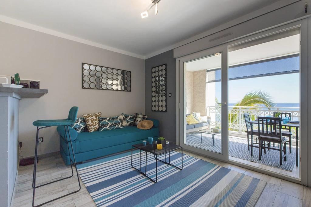 Le Petrel Blanc - Appartement Sur La Plage De La Souris Blanche Trois Bassins 외부 사진