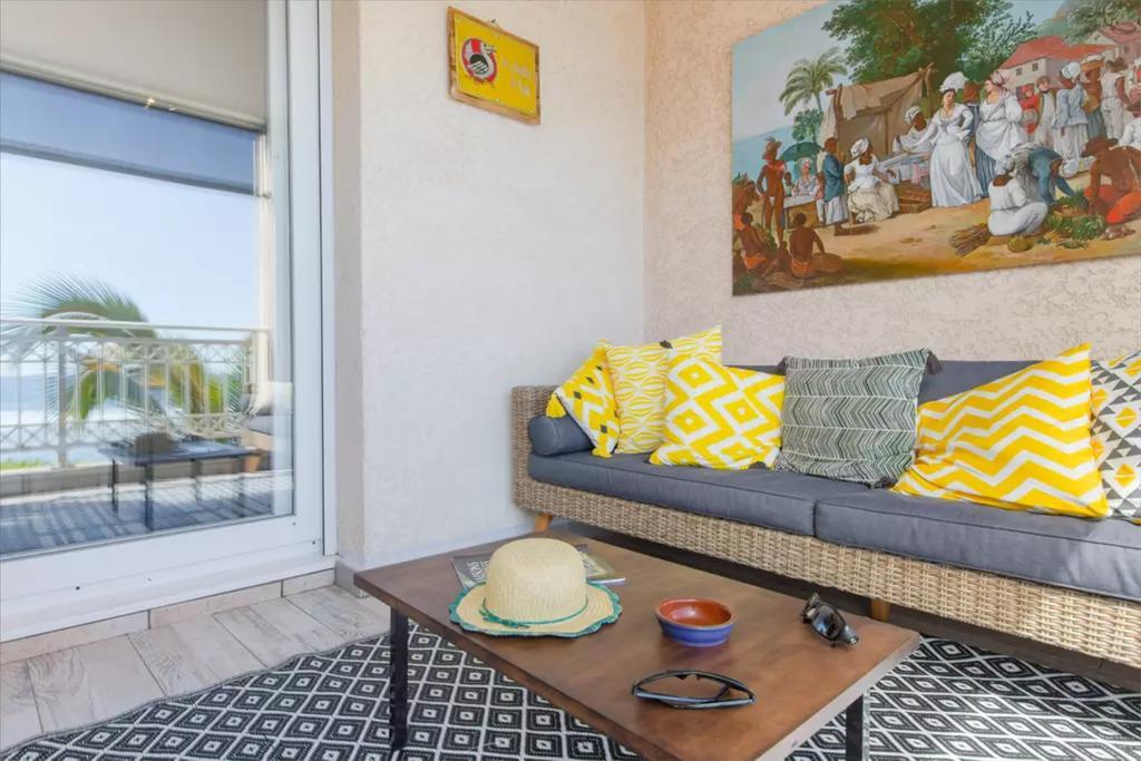 Le Petrel Blanc - Appartement Sur La Plage De La Souris Blanche Trois Bassins 외부 사진
